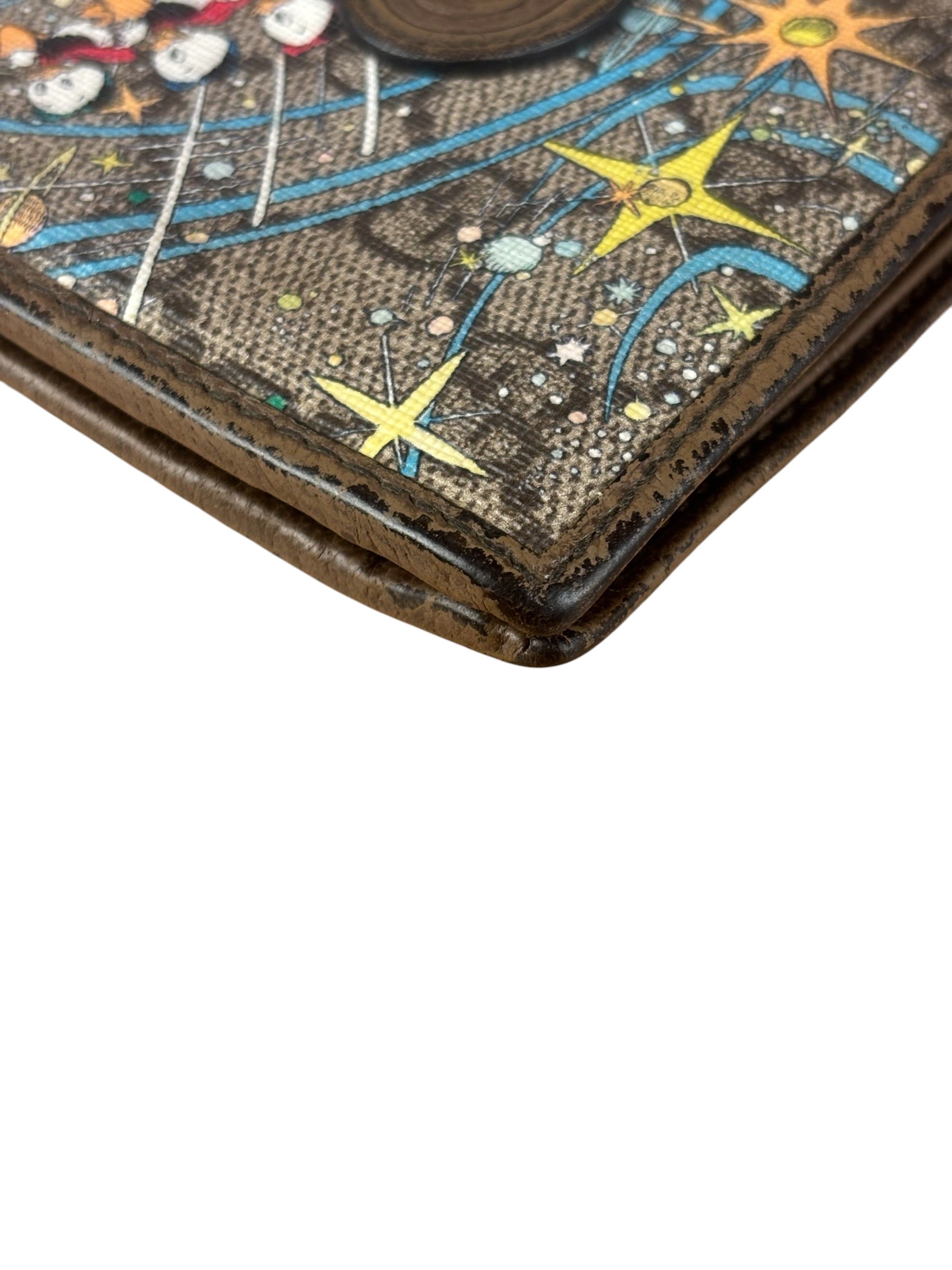 Gucci x Disney Donal Duck Compact Wallet