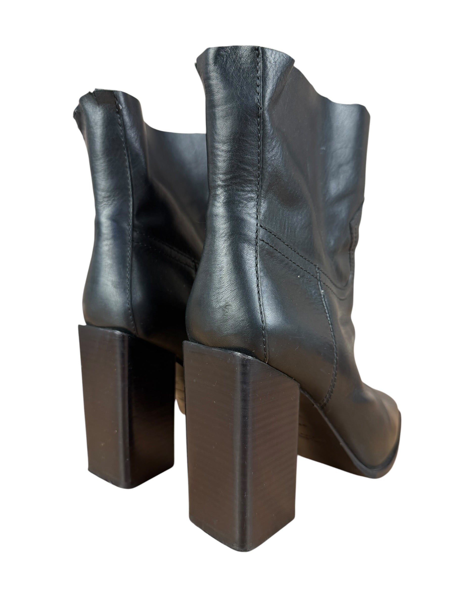 Saint Laurent Jodie 105 Cut-Off Ankle Boots