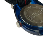 Gucci Sync Navy with Black Nylon Strap