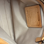 Coach Multicolor Leather Trim Signature Canvas Shoulder Bag