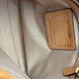 Coach Multicolor Leather Trim Signature Canvas Shoulder Bag