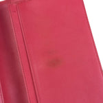 Chanel Pink Quilted Leather Lucky Symbols Long Wallet 2004