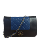 Chanel Bicolor Leather Mademoiselle Wallet On Chain 2017