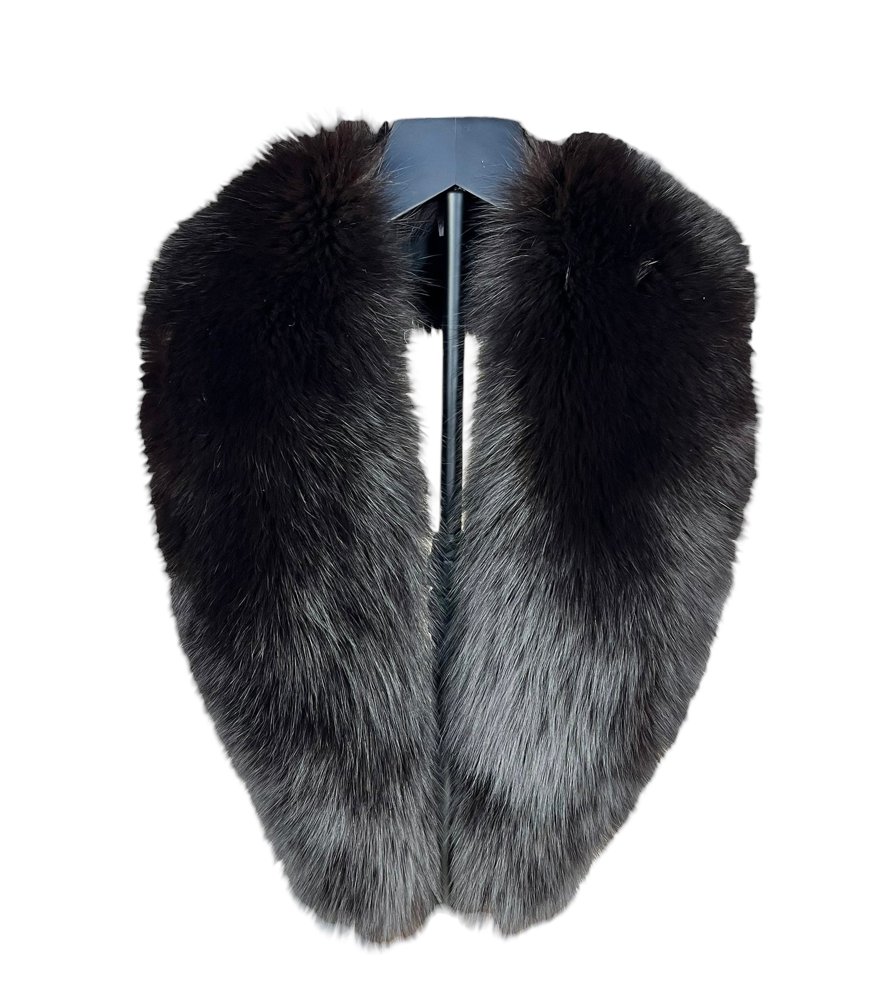 Vintage Dark Brown Fur Shawl