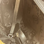 Chanel Tan Quilted Leather Ligne Cambon Tote Bag 2004