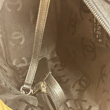 Chanel Tan Quilted Leather Ligne Cambon Tote Bag 2004