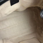 Gucci Black Leather Horsebit Flap Shoulder Bag