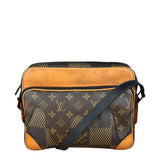 Louis Vuitton x Nigo Nil Giant Damier Ebene Messenger Bag
