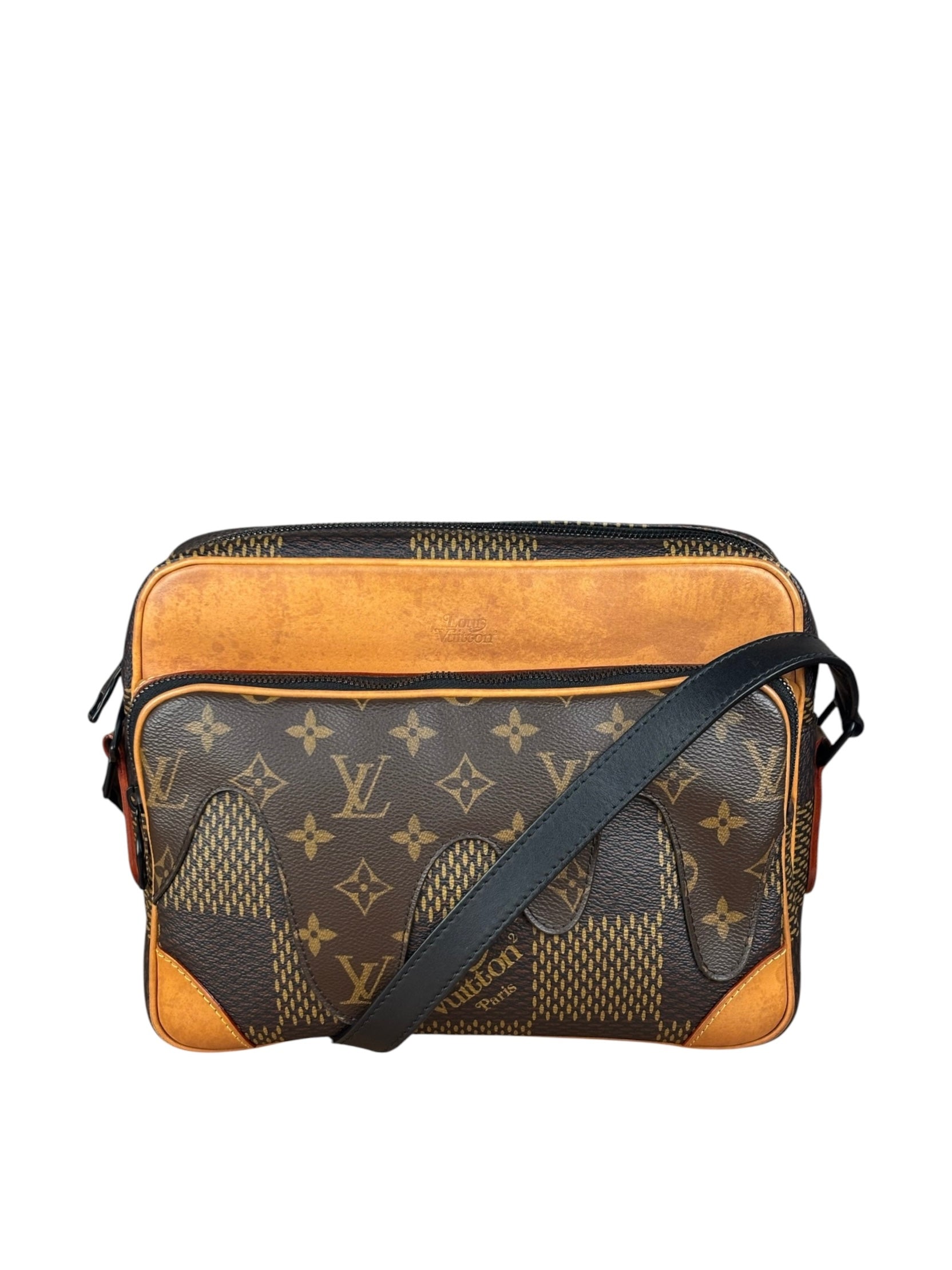 Louis Vuitton x Nigo Nil Giant Damier Ebene Messenger Bag