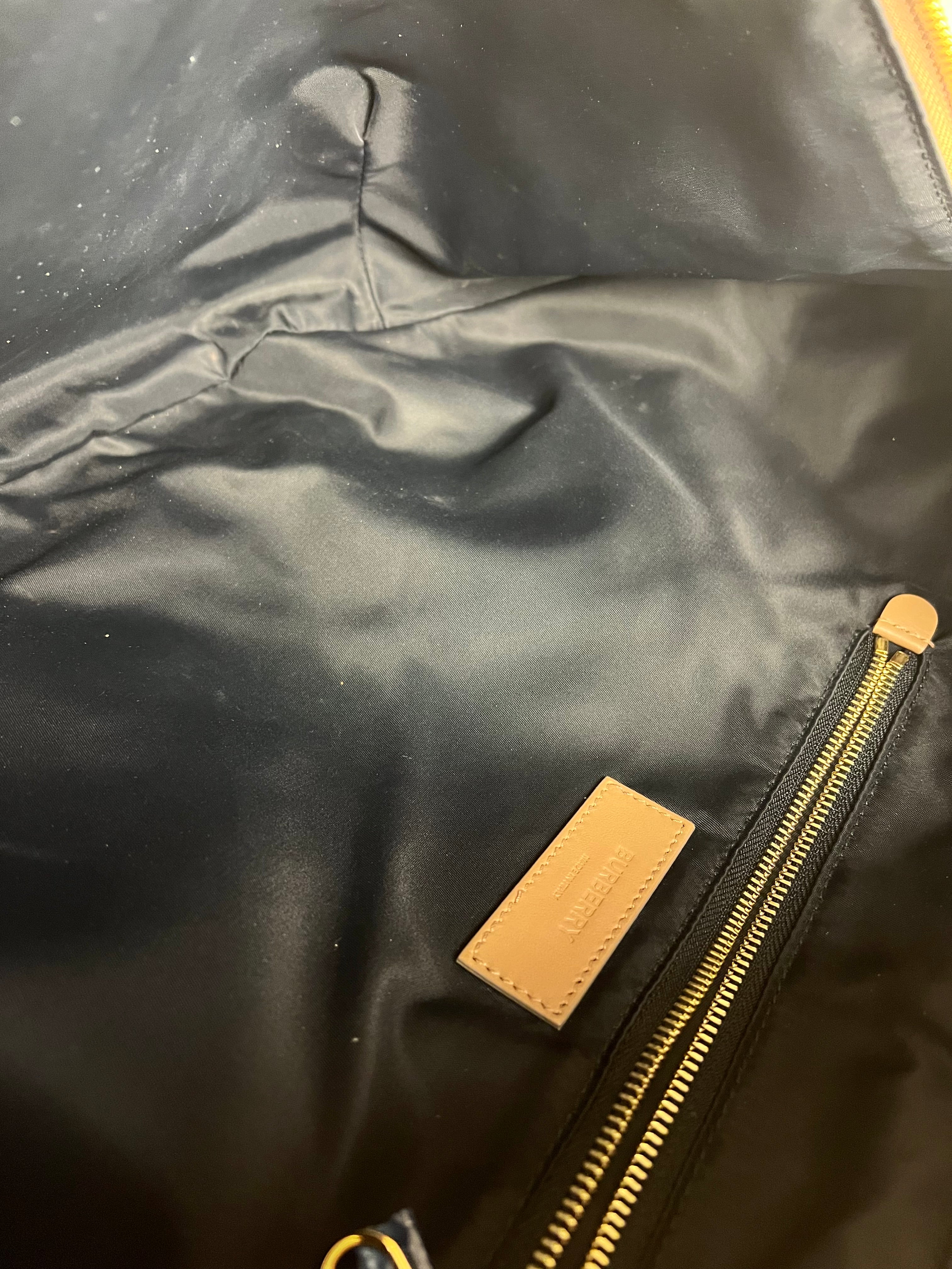 Beige Burberry Horseferry Large Beltbag