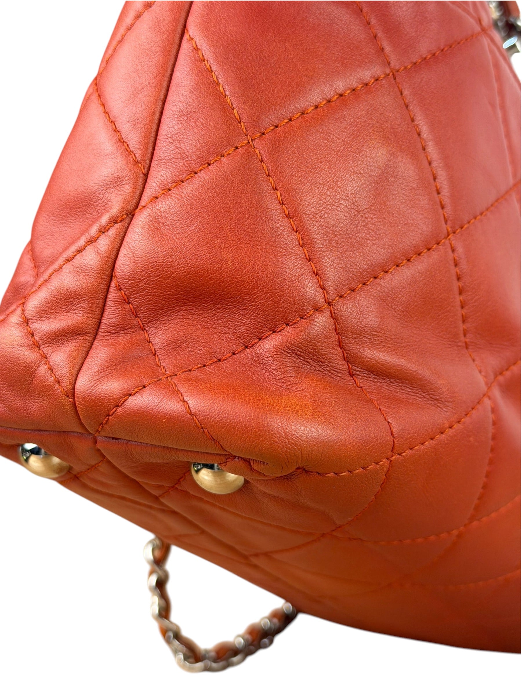 Chanel Quilted Lambskin In The Business North/South Tote 2010