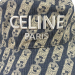Celine Paris Blue Denim Bucket Hat
