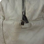 Chanel Coco Cocoon Ivory Puff Leather Boston Handbag 2009