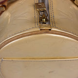 Louis Vuitton Yellow Monogram Vernis Bedford Handbag