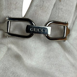 Gucci Vintage Black Dial Bangle Watch 1500L