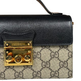 Gucci Crossbody GG Supreme Padlock Mini