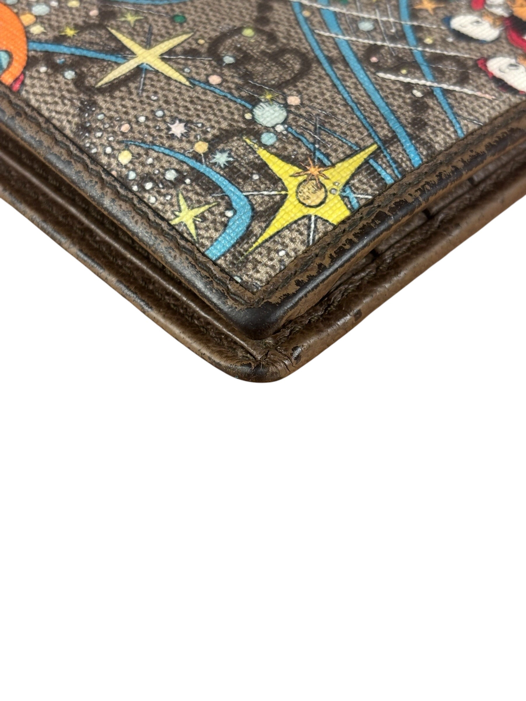 Gucci x Disney Donal Duck Compact Wallet