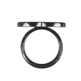 Chanel Strass CC Ring Size 6.5