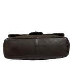 Chanel Chocolate Brown Caviar Quilted Flap Bag 2009