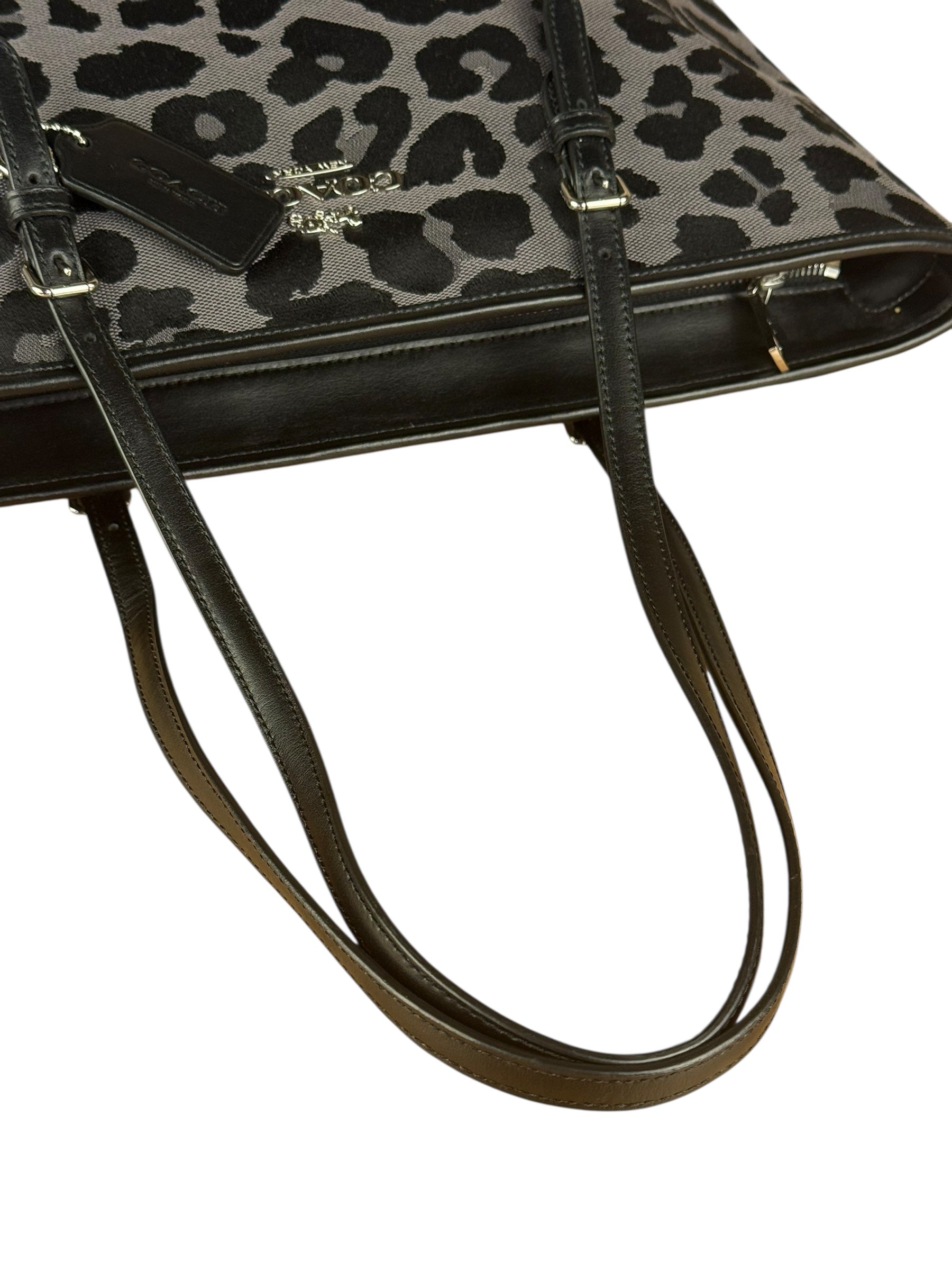 Coach Leopard Print Tote Bag