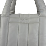 Rag & Bone White Leather Puffer Tote