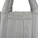 Rag & Bone White Leather Puffer Tote