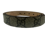 Gucci Beige GG Supreme Canvas Belt