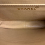 Chanel M Beige Lambskin Envelope Flap 1997