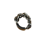 Yves Saint Laurent ID Plaque Chain Link Ring