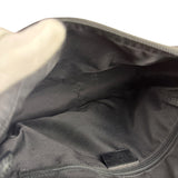 Gucci Vintage Black GG Canvas Shoulder Bag