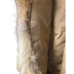 Vintage Brown Fox Fux Coat