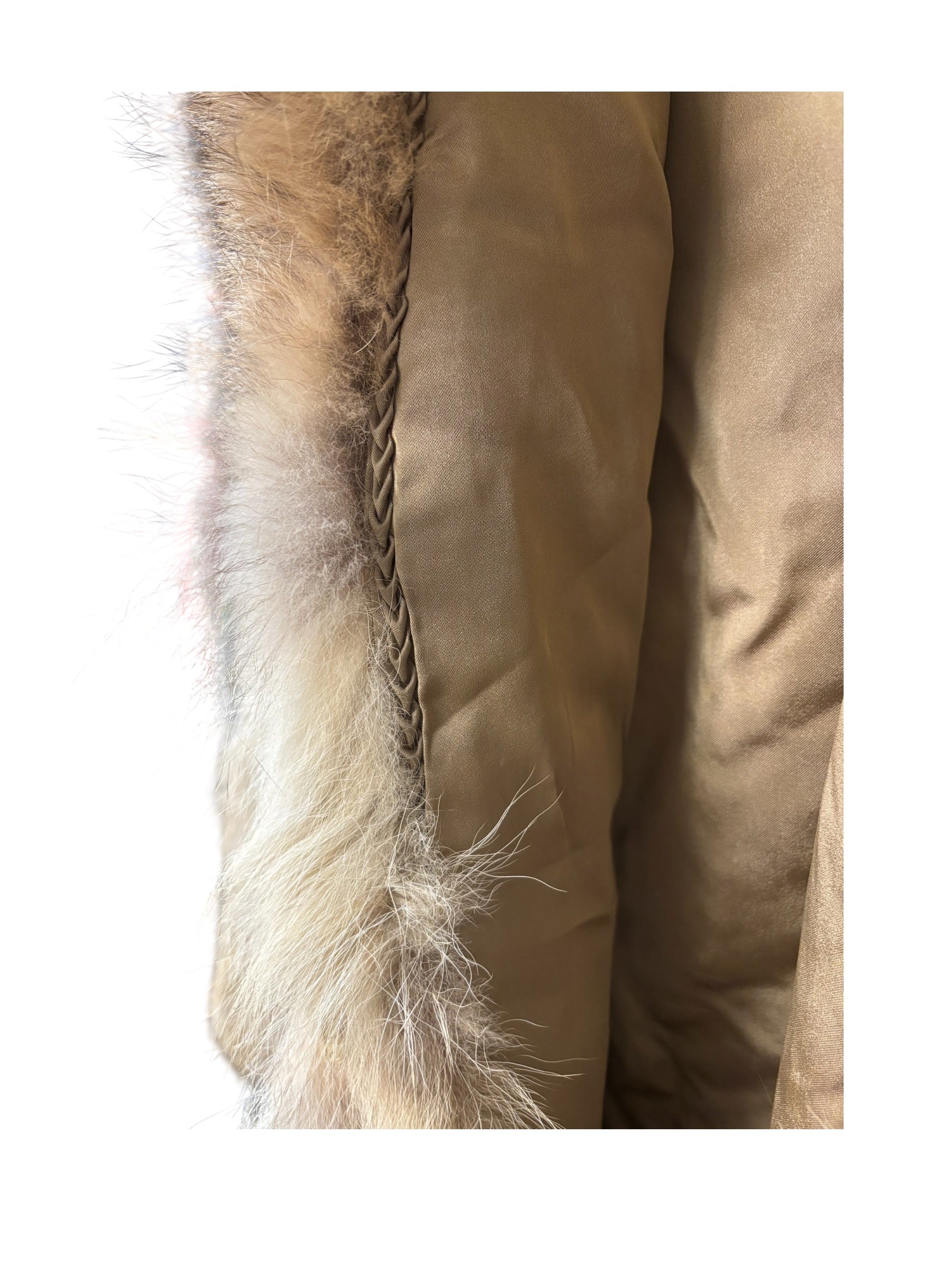 Vintage Brown Fox Fux Coat