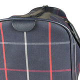 Burberry Blue Nova Check Vintage Boston Bag