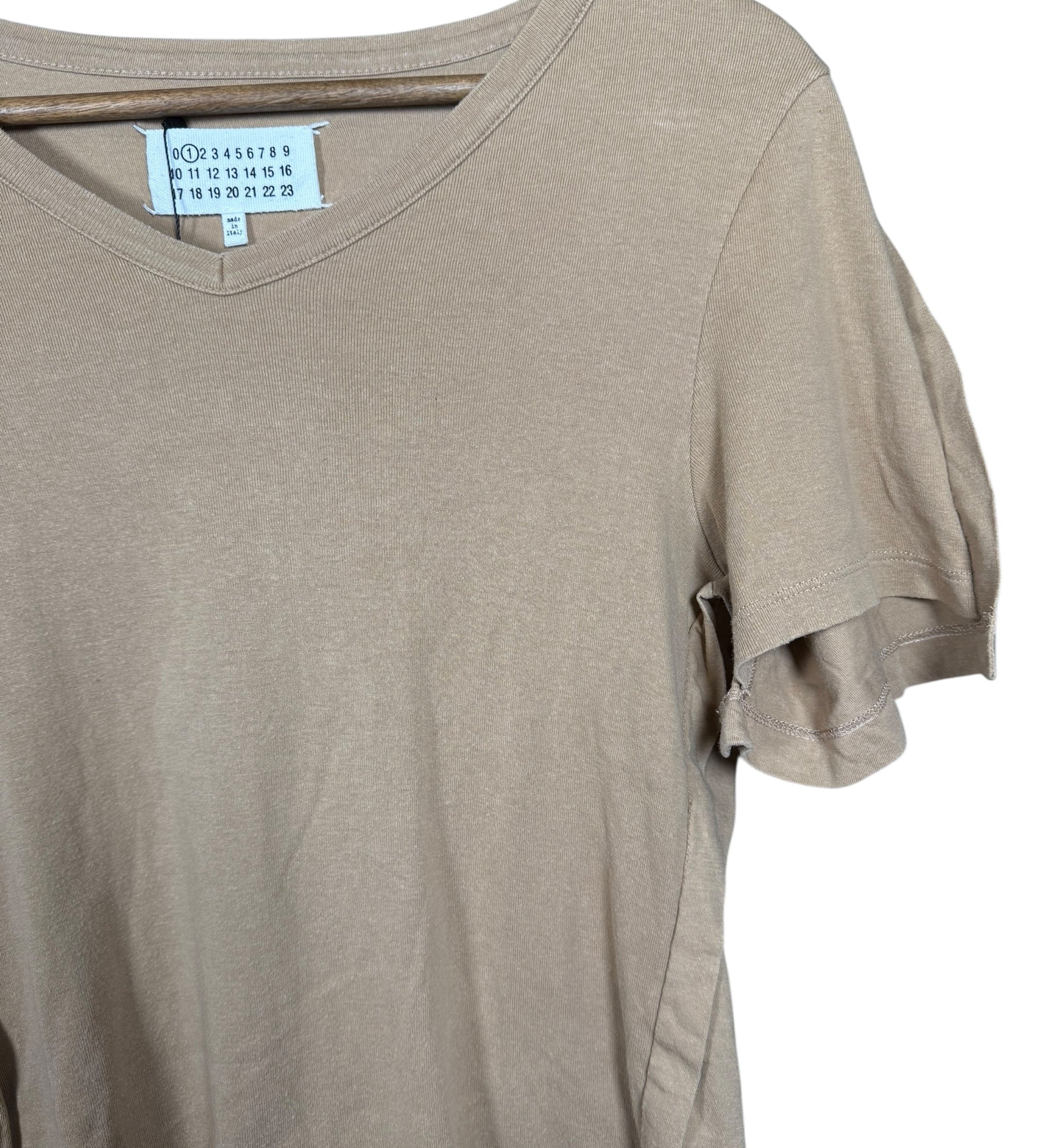 Maison Margiela Short Sleeve Top Tan