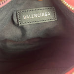 Balenciaga Pink Denim Le Cagole Shoulder Bag