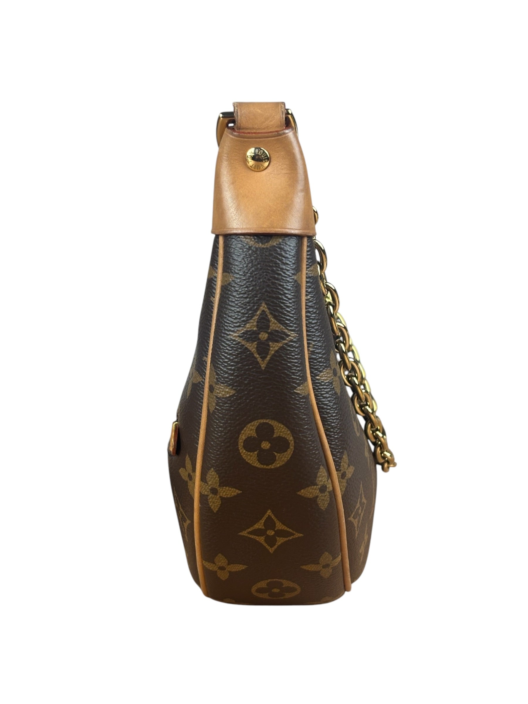 Louis Vuitton Coated Canvas Monogram Loop Shoulder Bag