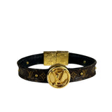 Louis Vuitton Monogram LV Circle Reversible Bracelet