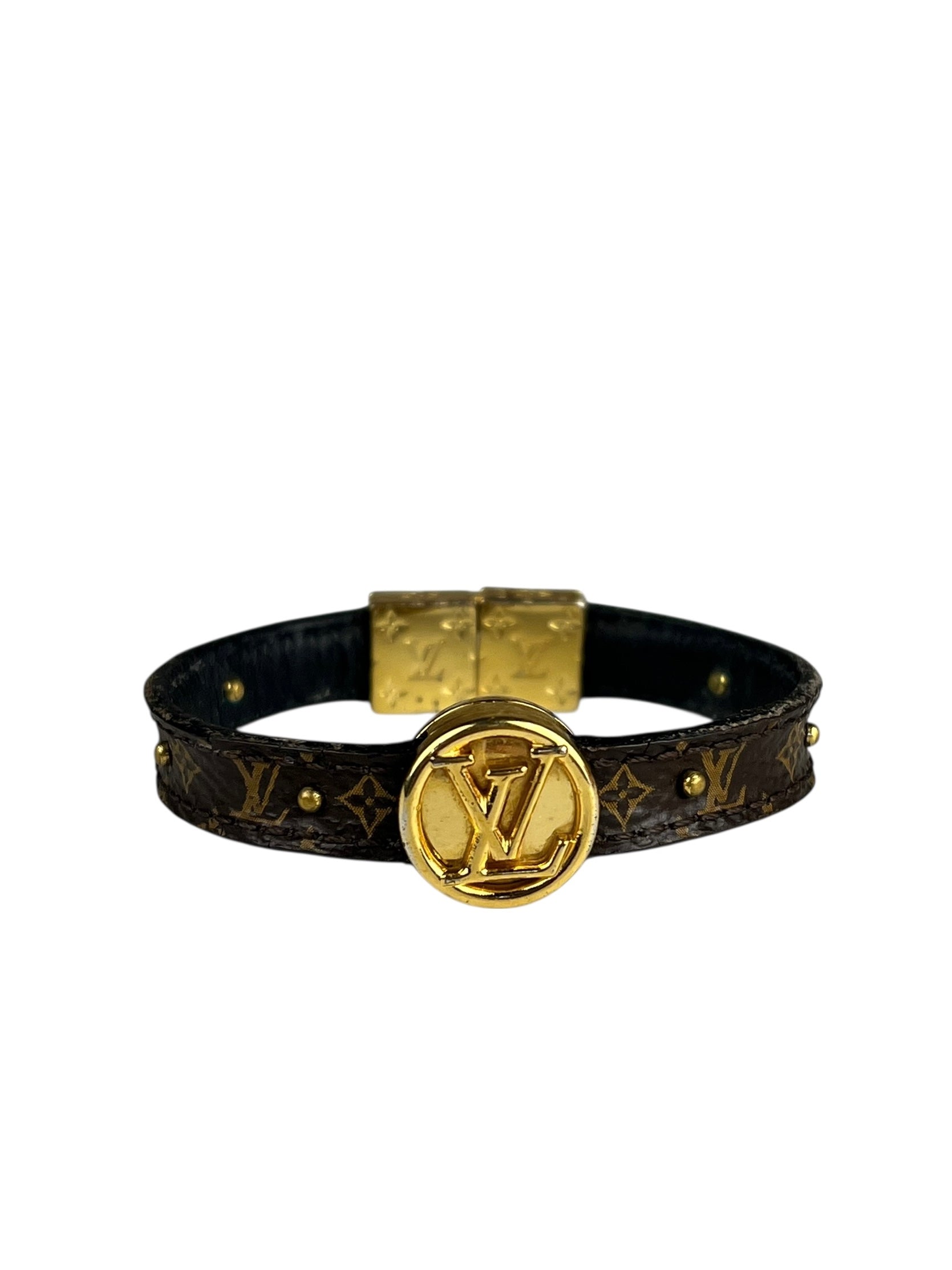 Louis Vuitton Monogram LV Circle Reversible Bracelet