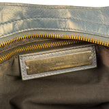Balenciaga Blue Leather Medium Le City Two-Way Bag