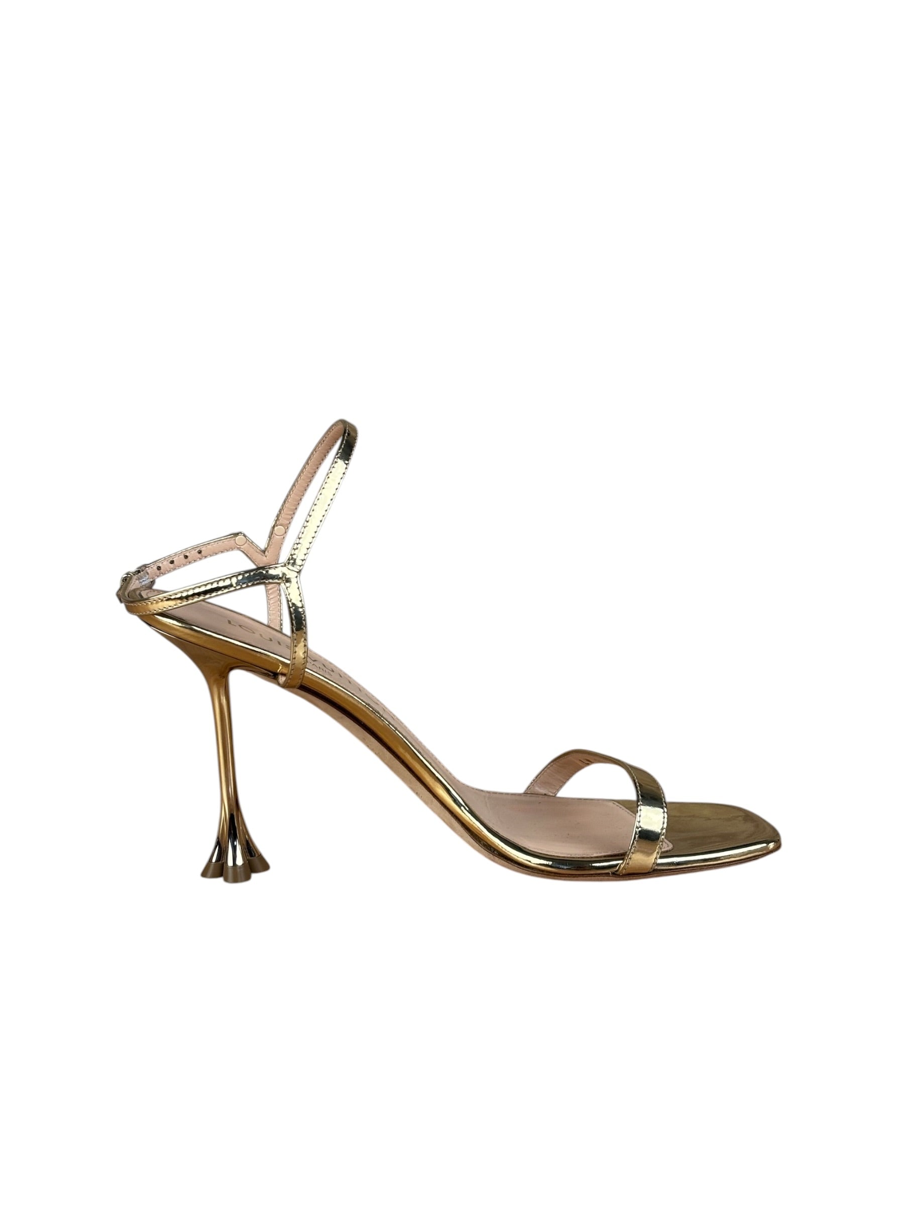 Louis Vuitton Gold Blossom Sandals
