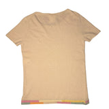 Chanel Ivory Cashmere Short Sleeved Top