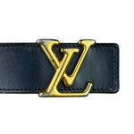 Louis Vuitton Black New Wave Belt