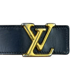 Louis Vuitton Black New Wave Belt