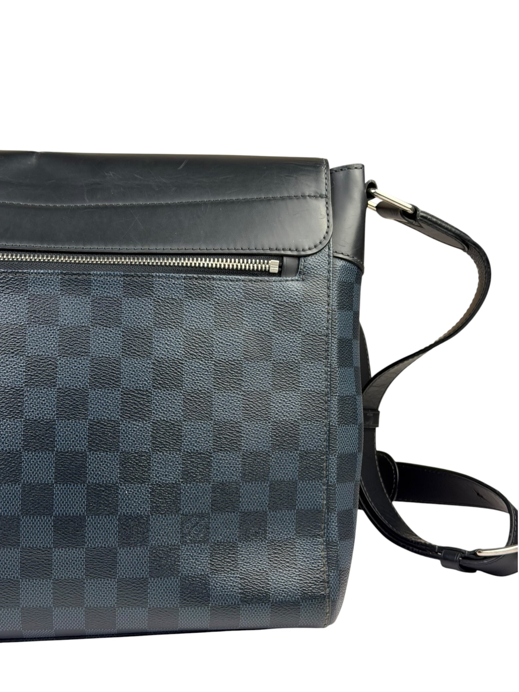 Louis Vuitton Damier Cobalt Newport Messenger Bag GM