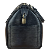 Louis Vuitton Vintage Black Epi Leather Speedy Hand Bag 25