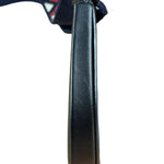 Loewe Anagram Black Leather Heel Crossbody Pochette