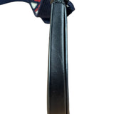 Loewe Anagram Black Leather Heel Crossbody Pochette