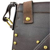 Yves Saint Laurent Tan Brown Messenger Bag