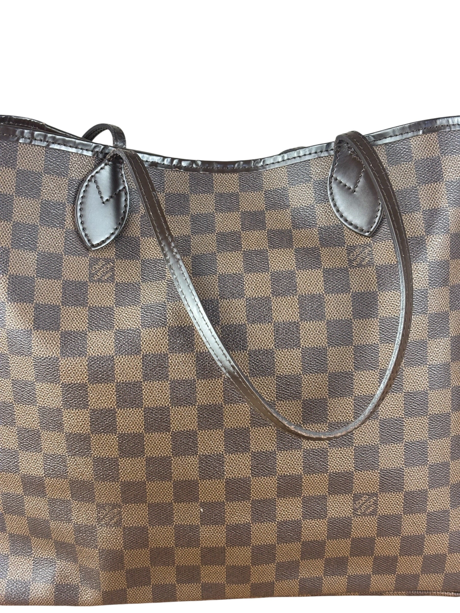 Louis Vuitton Canvas Monogram Damier Ebene Neverfull GM