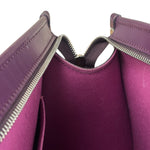 Louis Vuitton Purple Madeleine Epi Leather HandBag